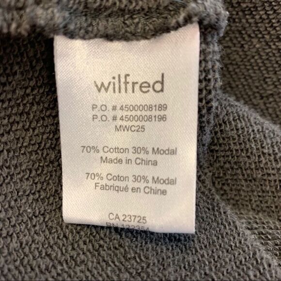 Aritzia Wilfred gray Diderot cocoon cardigan SzXXS - Picture 6 of 9